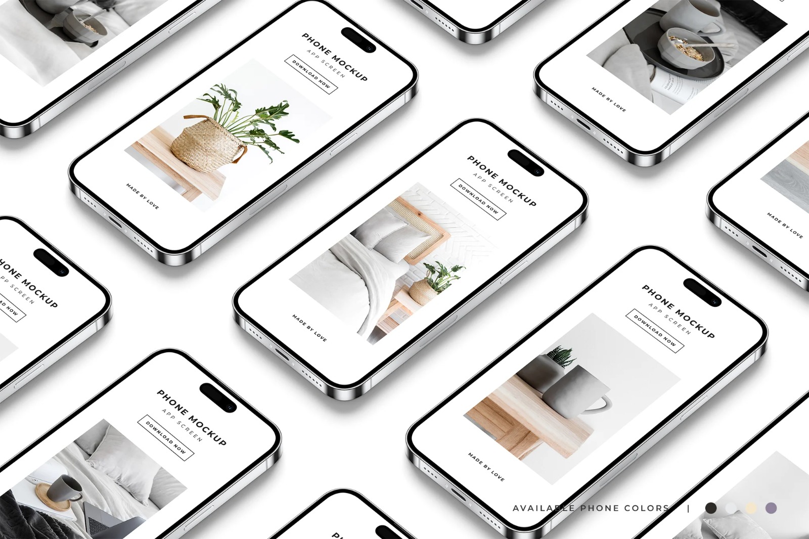 Mobile App Development Mockup